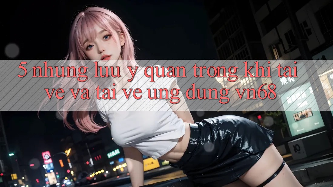 5. Những Lưu Ý Quan Trọng Khi Tải về Và Tải về Ứng Dụng vn68