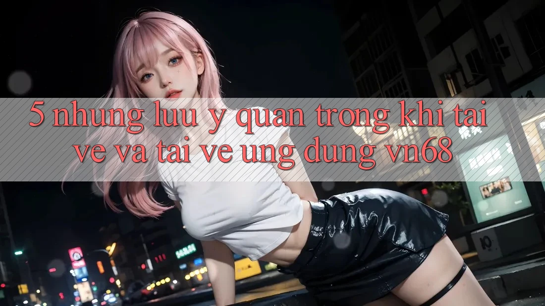 5. Những Lưu Ý Quan Trọng Khi Tải về Và Tải về Ứng Dụng vn68