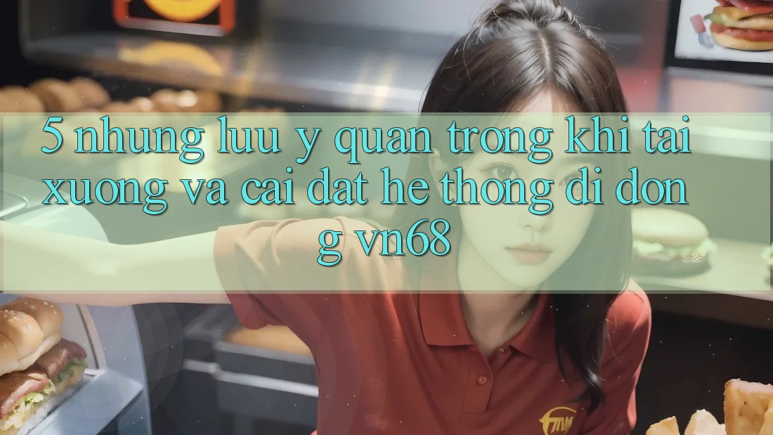 5. Những Lưu Ý Quan Trọng Khi Tải xuống Và Cài Đặt Hệ thống di động vn68