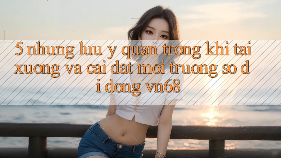 5. Những Lưu Ý Quan Trọng Khi Tải xuống Và Cài Đặt Môi trường số di động vn68 5. Những Lưu Ý Quan Trọng Khi Tải xuống Và Cài Đặt Môi trường số di động vn68