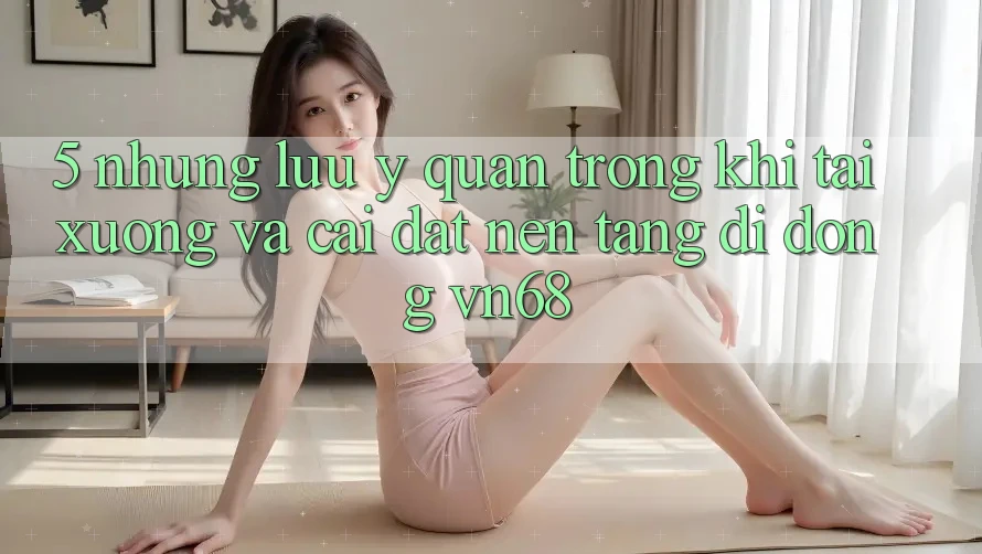 5. Những Lưu Ý Quan Trọng Khi Tải xuống Và Cài Đặt Nền tảng di động vn68