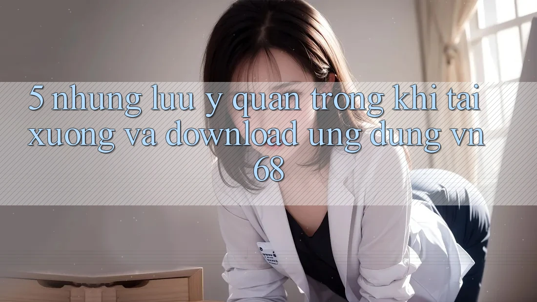 5. Những Lưu Ý Quan Trọng Khi Tải xuống Và Download Ứng Dụng vn68 5. Những Lưu Ý Quan Trọng Khi Tải xuống Và Download Ứng Dụng vn68