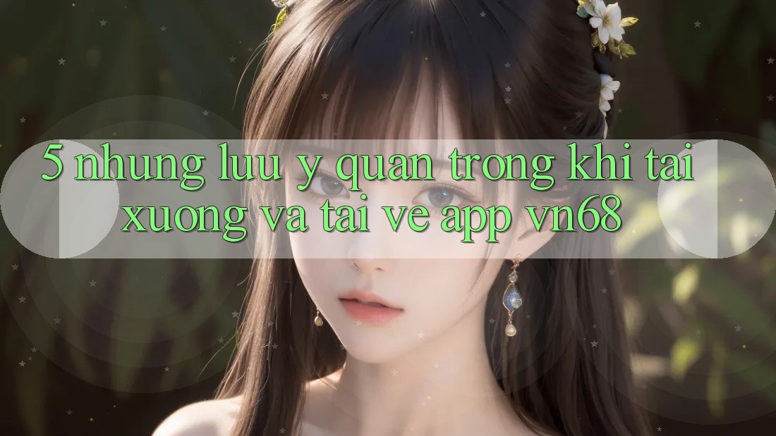 5. Những Lưu Ý Quan Trọng Khi Tải xuống Và Tải về App vn68 5. Những Lưu Ý Quan Trọng Khi Tải xuống Và Tải về App vn68