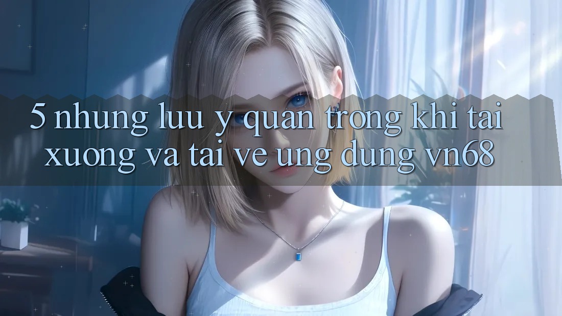 5. Những Lưu Ý Quan Trọng Khi Tải xuống Và Tải về Ứng Dụng vn68