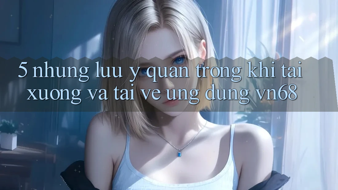 5. Những Lưu Ý Quan Trọng Khi Tải xuống Và Tải về Ứng Dụng vn68 5. Những Lưu Ý Quan Trọng Khi Tải xuống Và Tải về Ứng Dụng vn68