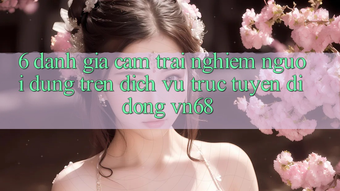 6. Đánh Giá Cảm trải nghiệm Người Dùng Trên Dịch vụ trực tuyến di động vn68