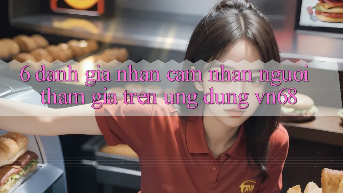 6. Đánh Giá Nhận cảm nhận Người tham gia Trên Ứng Dụng vn68 6. Đánh Giá Nhận cảm nhận Người tham gia Trên Ứng Dụng vn68