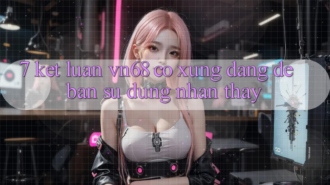 7. Kết Luận: vn68 Có Xứng Đáng Để Bạn Sử dụng nhận thấy? 7. Kết Luận: vn68 Có Xứng Đáng Để Bạn Sử dụng nhận thấy?