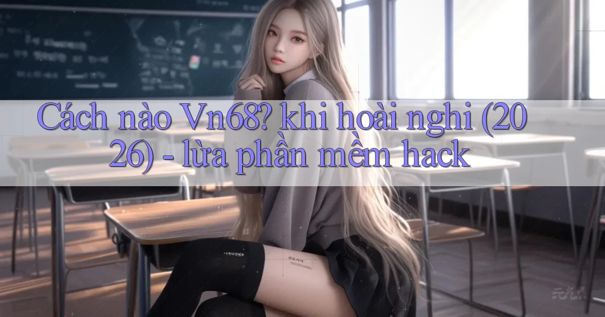 Cách nào Vn68 khi hoài nghi (2026)   lừa phần mềm hack