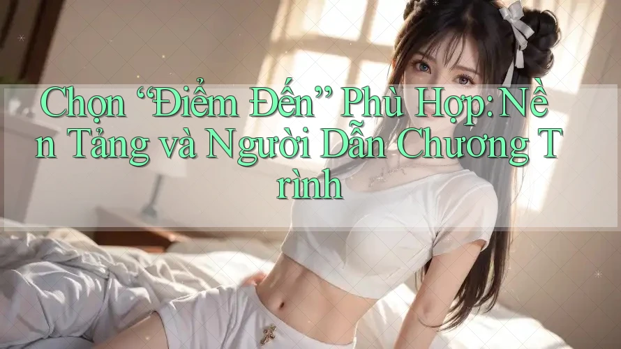 Chọn “Điểm Đến” Phù Hợp: Nền Tảng và Người Dẫn Chương Trình Chọn “Điểm Đến” Phù Hợp: Nền Tảng và Người Dẫn Chương Trình