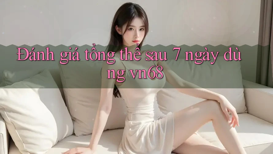 Đánh giá tổng thể sau 7 ngày dùng vn68