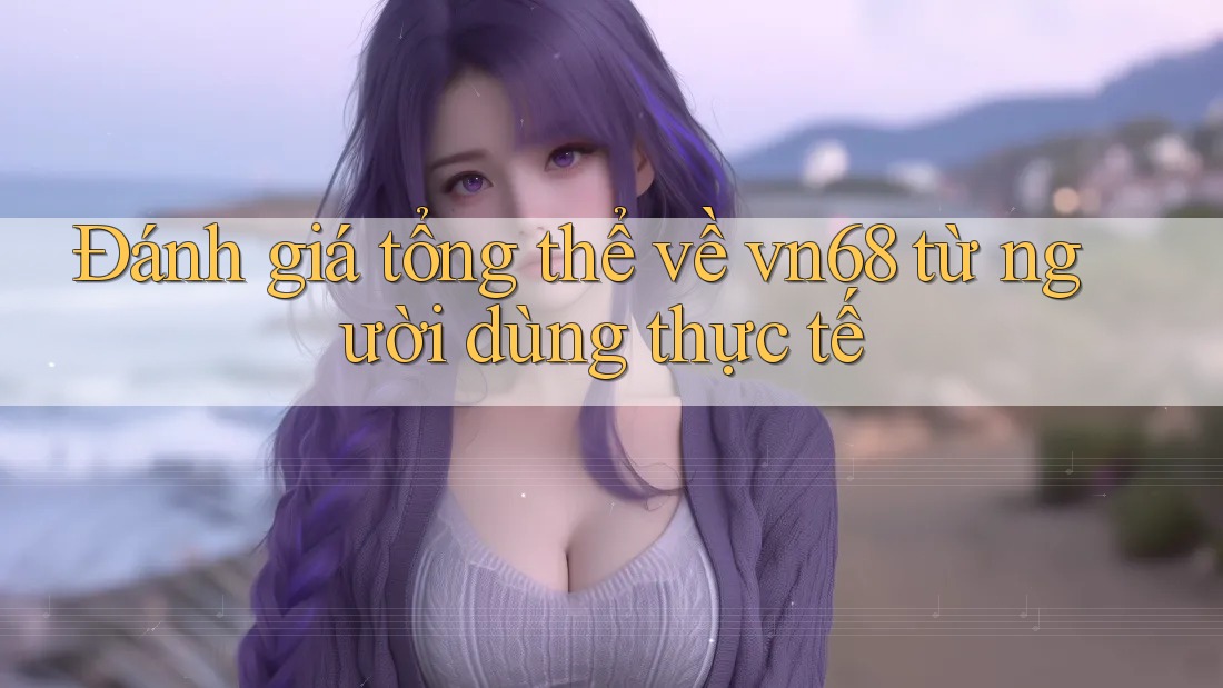Đánh giá tổng thể về vn68 từ người dùng thực tế Đánh giá tổng thể về vn68 từ người dùng thực tế