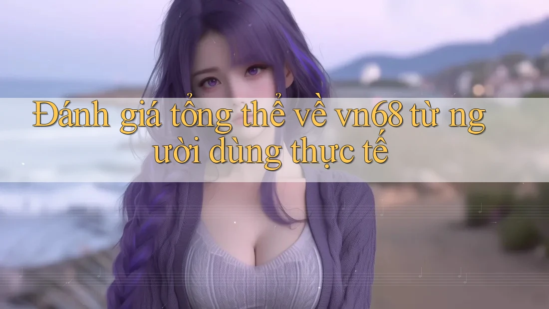 Đánh giá tổng thể về vn68 từ người dùng thực tế Đánh giá tổng thể về vn68 từ người dùng thực tế