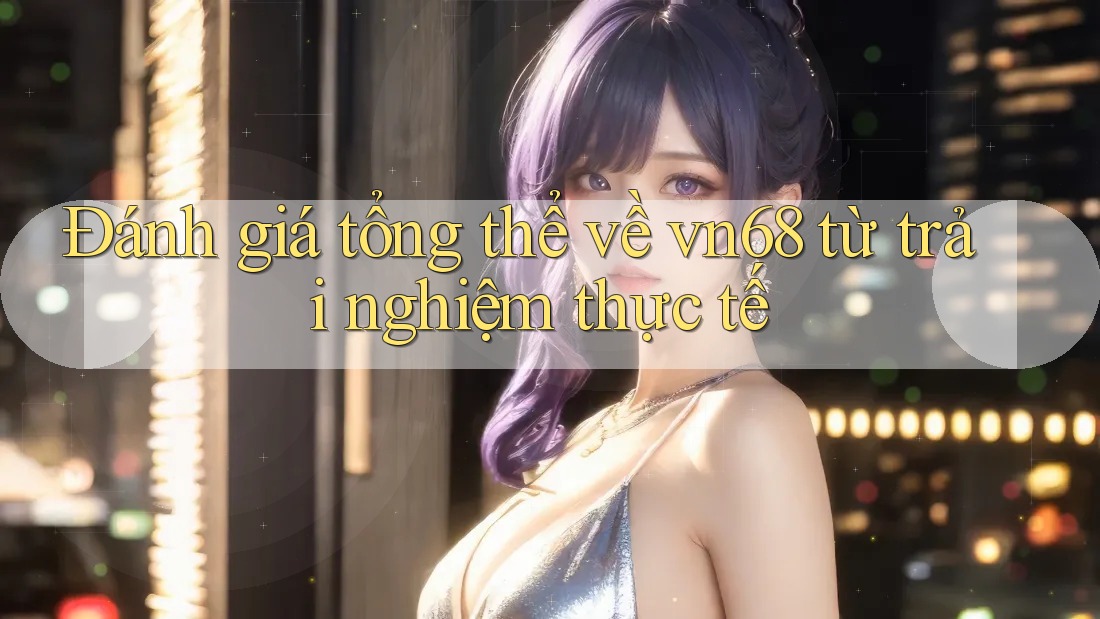 Đánh giá tổng thể về vn68 từ trải nghiệm thực tế Đánh giá tổng thể về vn68 từ trải nghiệm thực tế