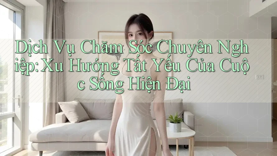 Dịch Vụ Chăm Sóc Chuyên Nghiệp: Xu Hướng Tất Yếu Của Cuộc Sống Hiện Đại