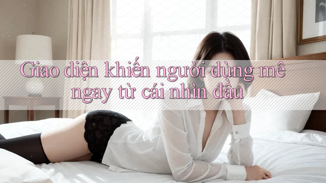Giao diện khiến người dùng mê ngay từ cái nhìn đầu Giao diện khiến người dùng mê ngay từ cái nhìn đầu