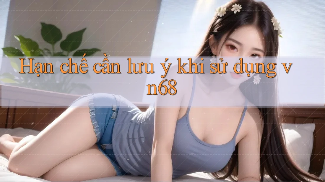 Hạn chế cần lưu ý khi sử dụng vn68 Hạn chế cần lưu ý khi sử dụng vn68