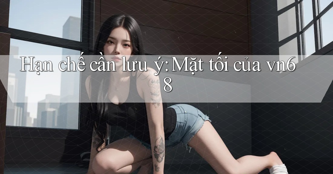 Hạn chế cần lưu ý: Mặt tối của vn68 Hạn chế cần lưu ý: Mặt tối của vn68