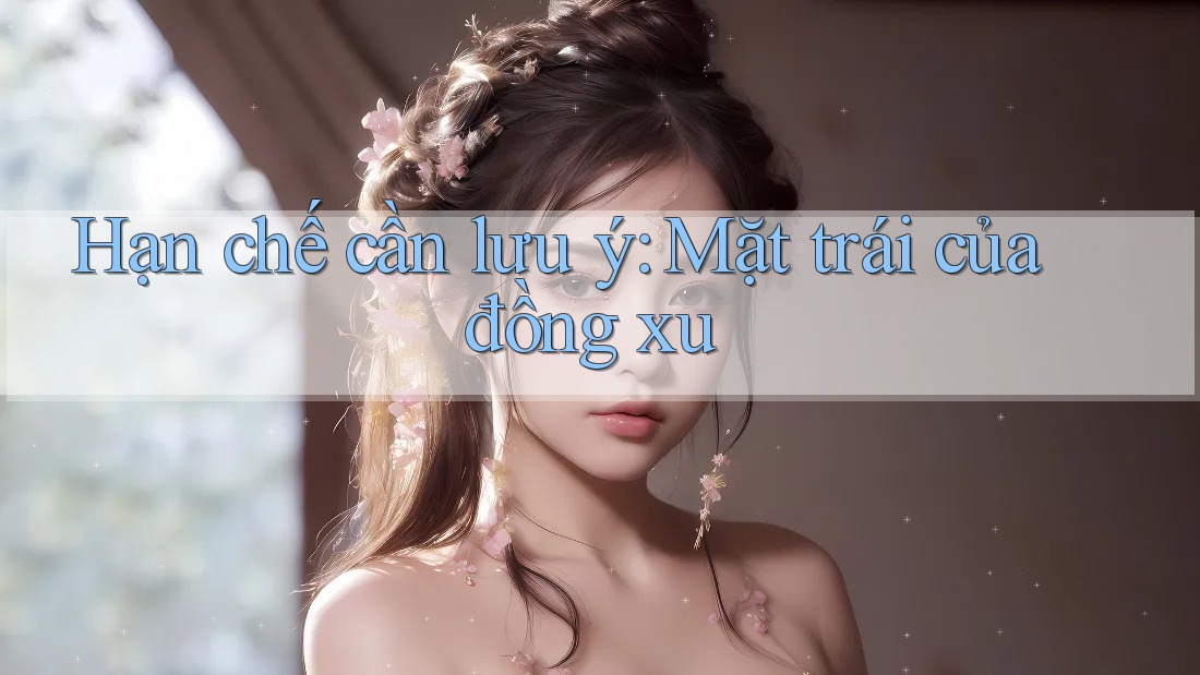Hạn chế cần lưu ý: Mặt trái của đồng xu