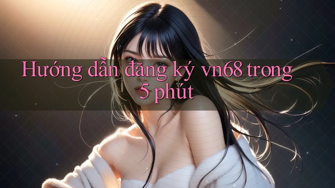 Hướng dẫn đăng ký vn68 trong 5 phút