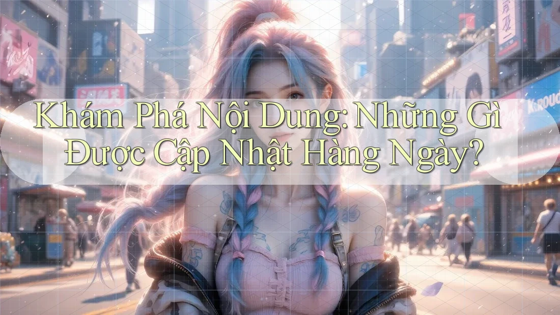 Khám Phá Nội Dung: Những Gì Được Cập Nhật Hàng Ngày? Khám Phá Nội Dung: Những Gì Được Cập Nhật Hàng Ngày?