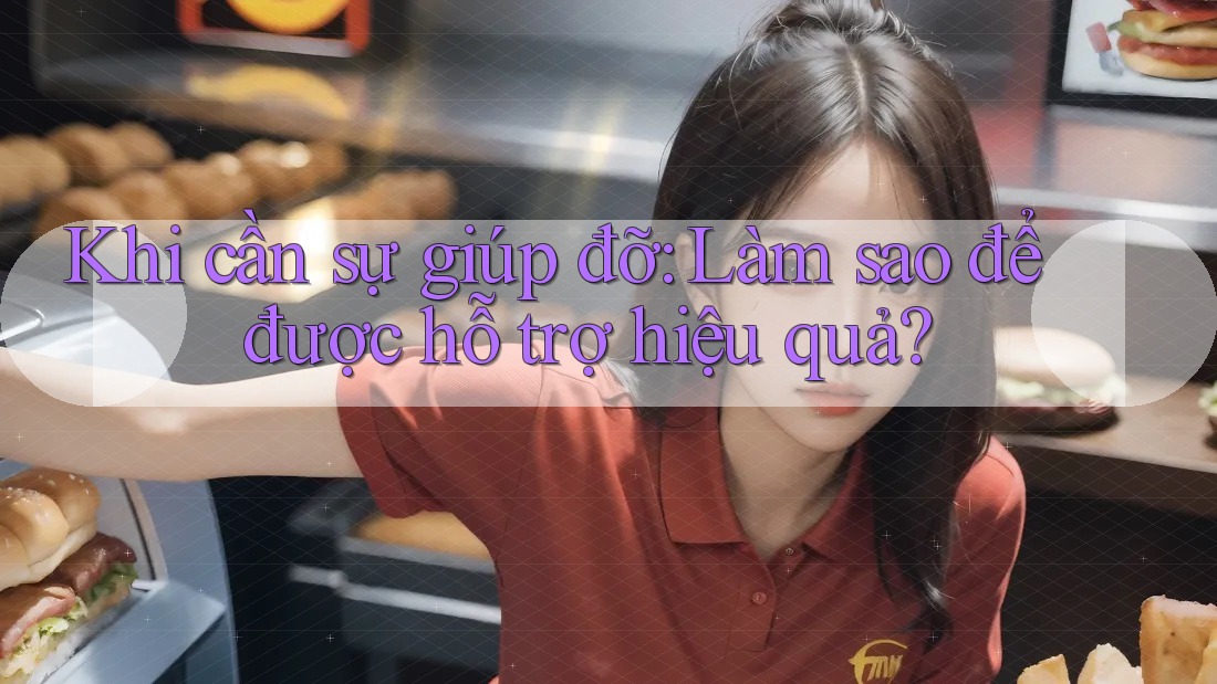Khi cần sự giúp đỡ: Làm sao để được hỗ trợ hiệu quả? Khi cần sự giúp đỡ: Làm sao để được hỗ trợ hiệu quả?