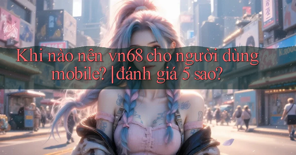Khi nào nên vn68 cho người dùng mobile đánh giá 5 sao