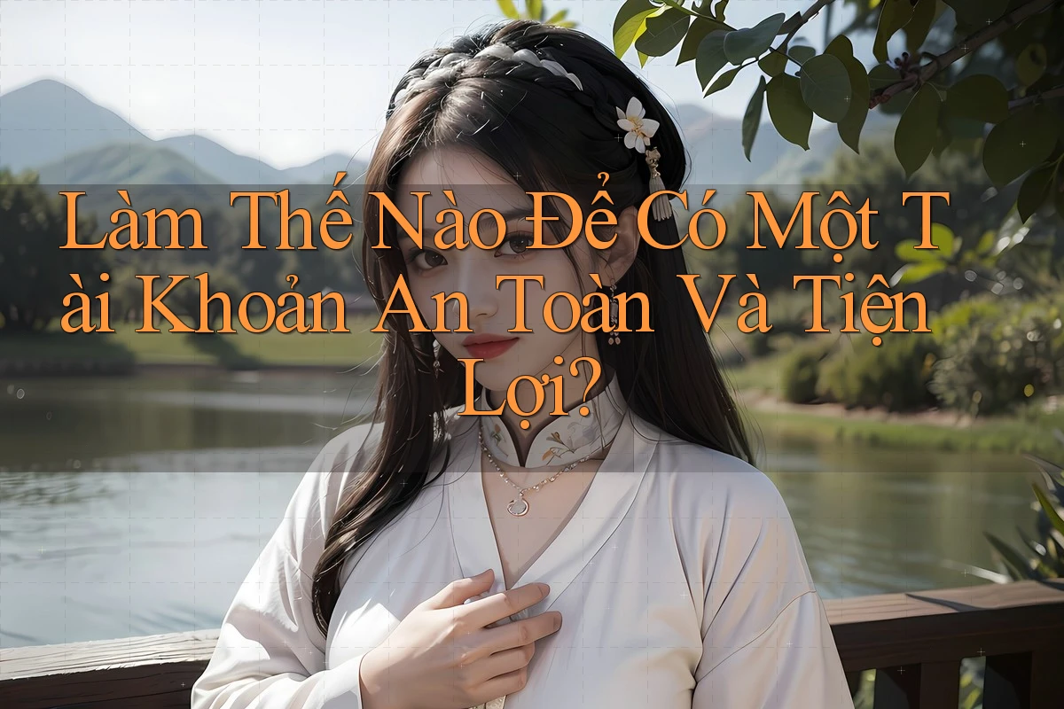 Làm Thế Nào Để Có Một Tài Khoản An Toàn Và Tiện Lợi? Làm Thế Nào Để Có Một Tài Khoản An Toàn Và Tiện Lợi?