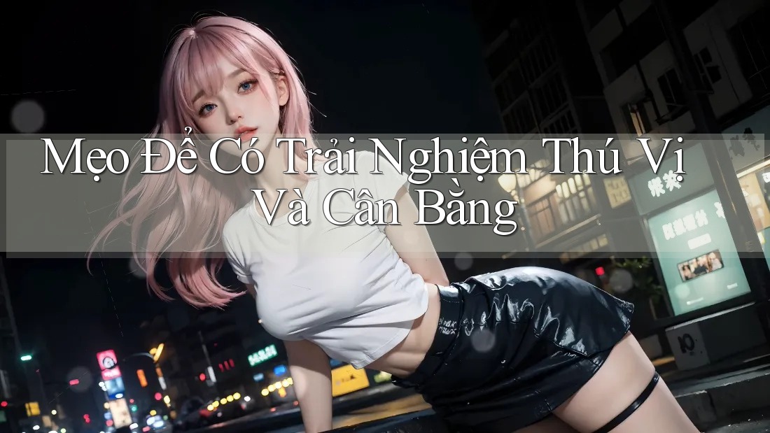 Mẹo Để Có Trải Nghiệm Thú Vị Và Cân Bằng Mẹo Để Có Trải Nghiệm Thú Vị Và Cân Bằng