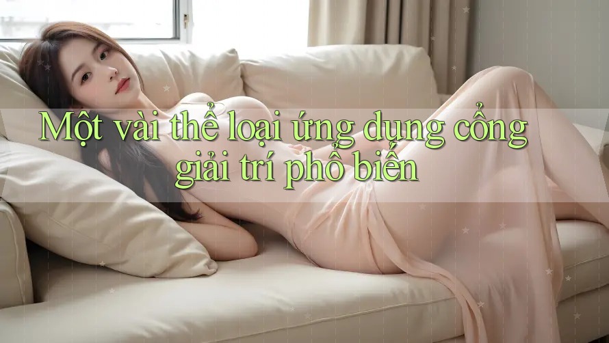 Một vài thể loại ứng dụng cổng giải trí phổ biến Một vài thể loại ứng dụng cổng giải trí phổ biến