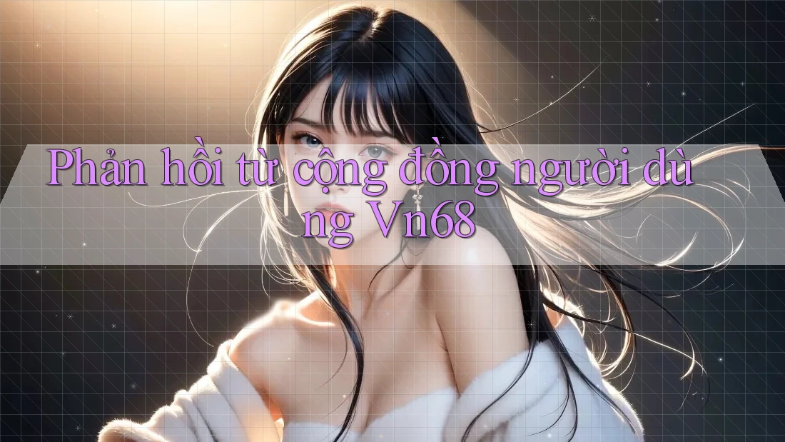 Phản hồi từ cộng đồng người dùng vn68 Phản hồi từ cộng đồng người dùng vn68