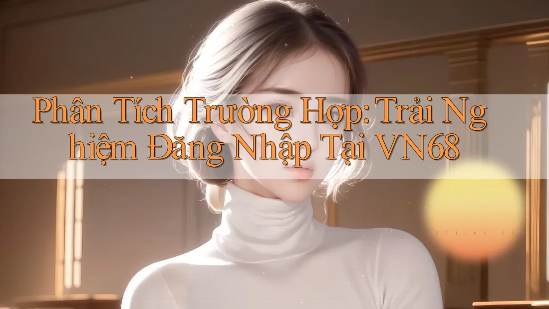 Phân Tích Trường Hợp: Trải Nghiệm Đăng Nhập Tại VN68 Phân Tích Trường Hợp: Trải Nghiệm Đăng Nhập Tại VN68