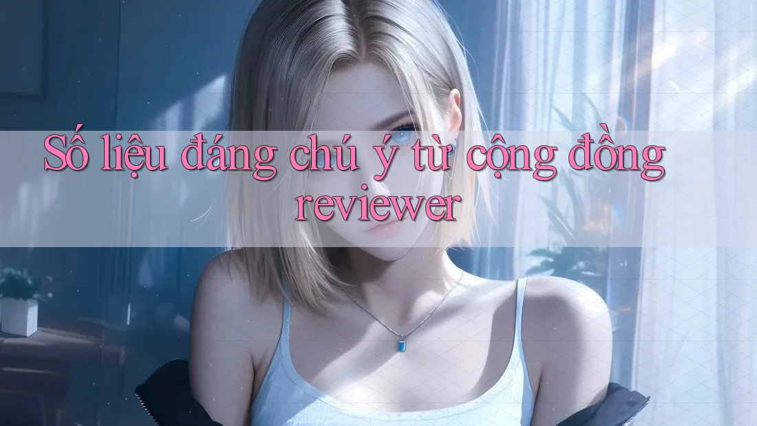 Số liệu đáng chú ý từ cộng đồng reviewer