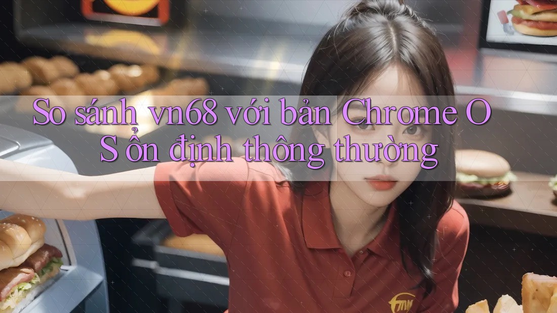So sánh vn68 với bản Chrome OS ổn định thông thường
