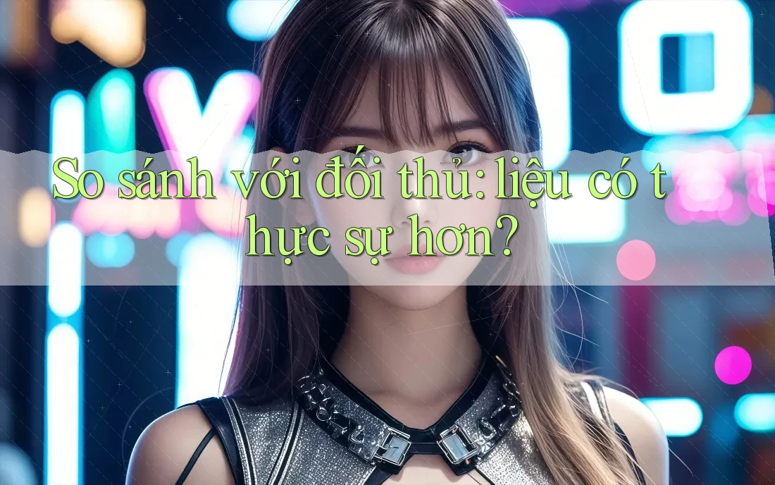So sánh với đối thủ: liệu có thực sự hơn? So sánh với đối thủ: liệu có thực sự hơn?