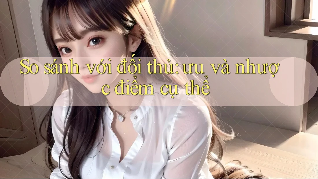 So sánh với đối thủ: ưu và nhược điểm cụ thể So sánh với đối thủ: ưu và nhược điểm cụ thể