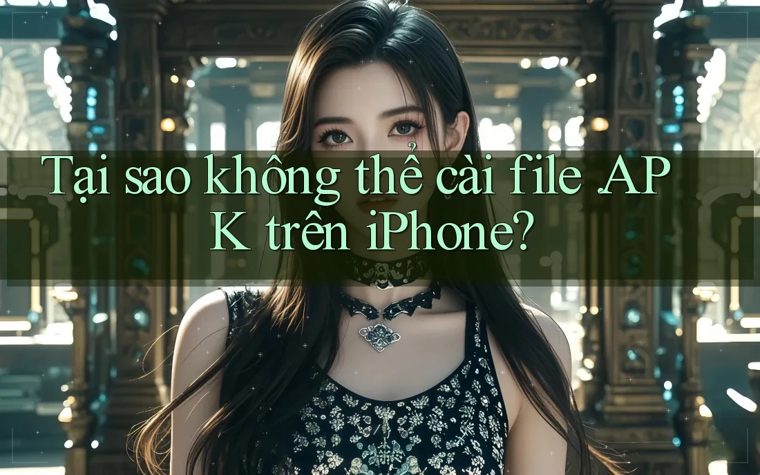 Tại sao không thể cài file. APK trên iPhone? Tại sao không thể cài file. APK trên iPhone?