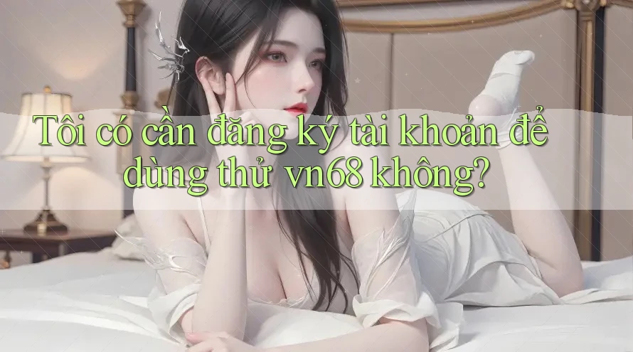 Tôi có cần đăng ký tài khoản để dùng thử vn68 không? Tôi có cần đăng ký tài khoản để dùng thử vn68 không?