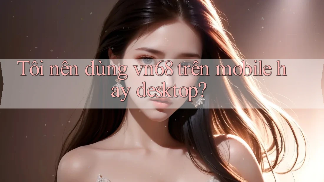 Tôi nên dùng vn68 trên mobile hay desktop? Tôi nên dùng vn68 trên mobile hay desktop?