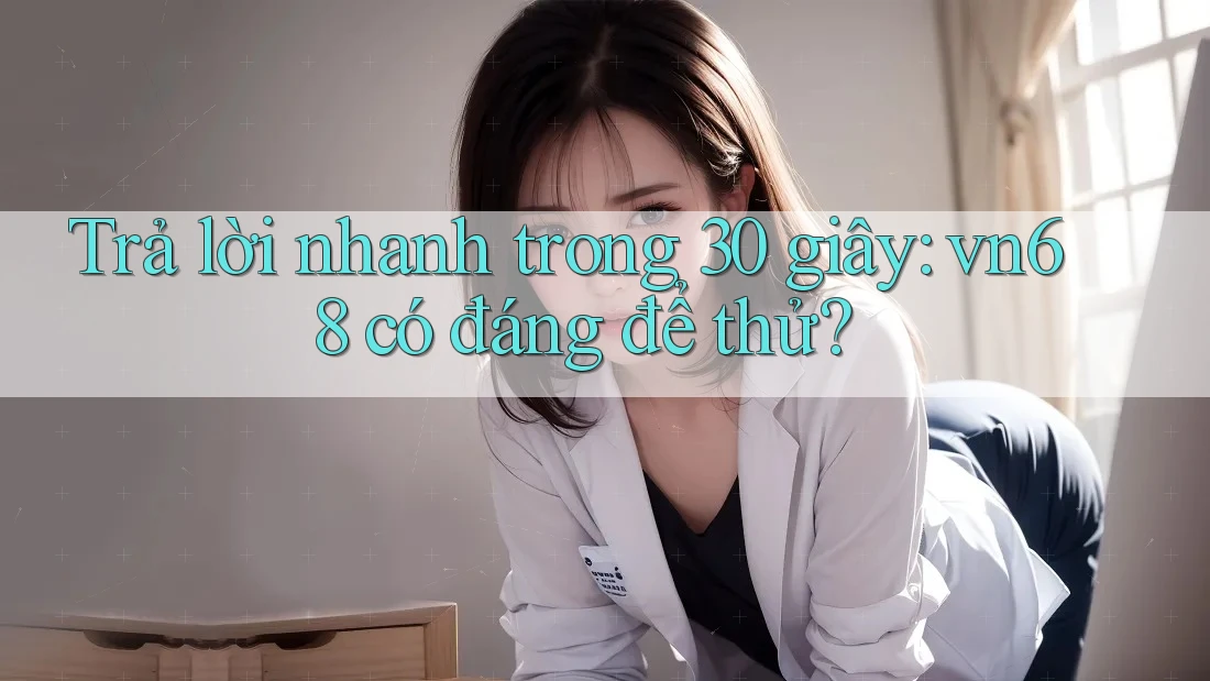 Trả lời nhanh trong 30 giây: vn68 có đáng để thử?