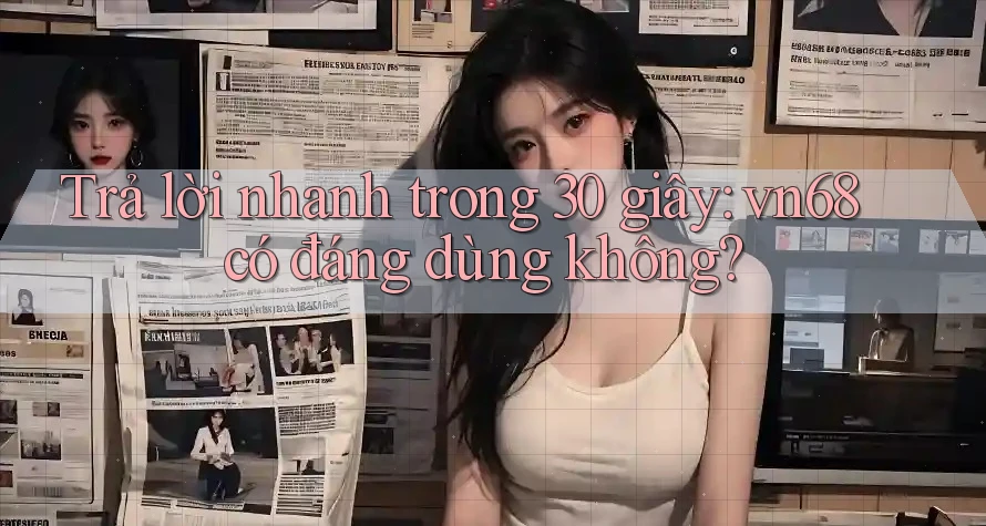 trả lời nhanh trong 30 giây: vn68 có đáng dùng không? trả lời nhanh trong 30 giây: vn68 có đáng dùng không?