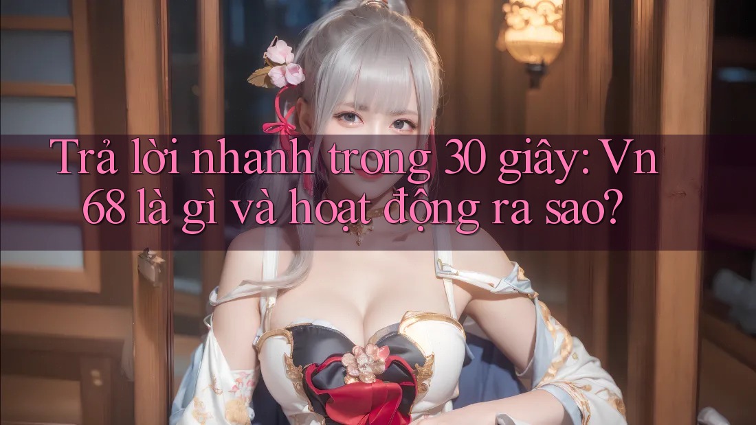 Trả lời nhanh trong 30 giây: Vn68 là gì và hoạt động ra sao? Trả lời nhanh trong 30 giây: Vn68 là gì và hoạt động ra sao?