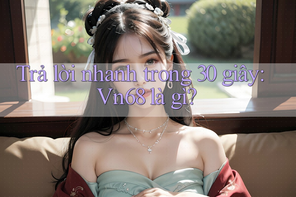 Trả lời nhanh trong 30 giây: Vn68 là gì? Trả lời nhanh trong 30 giây: Vn68 là gì?