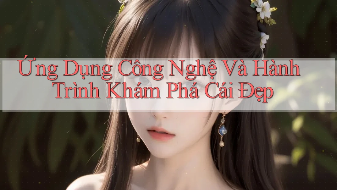 Ứng Dụng Công Nghệ Và Hành Trình Khám Phá Cái Đẹp