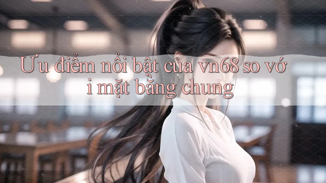 Ưu điểm nổi bật của vn68 so với mặt bằng chung Ưu điểm nổi bật của vn68 so với mặt bằng chung