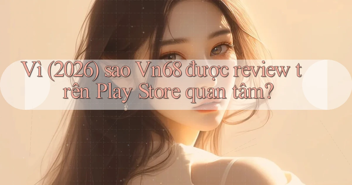 Vì (2026) sao Vn68 được review trên Play Store quan tâm