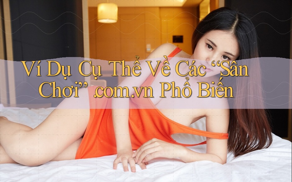 Ví Dụ Cụ Thể Về Các “Sân Chơi”. com. vn Phổ Biến