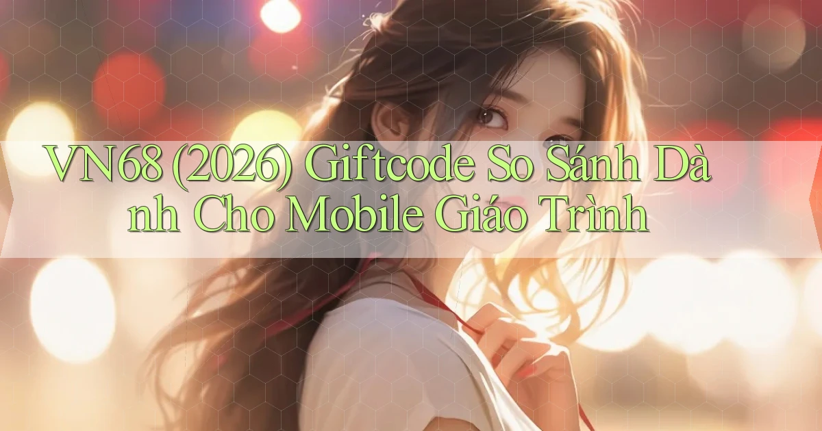 vn68 (2026) giftcode   so sánh dành cho mobile giáo trình