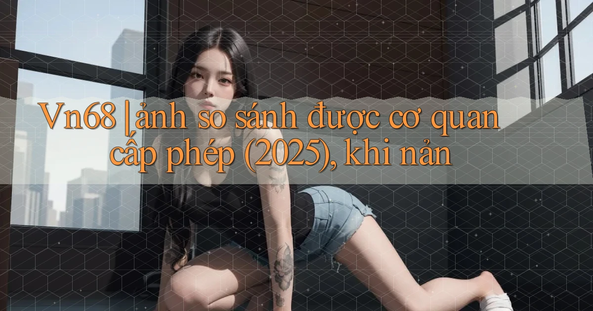 Vn68 ảnh so sánh được cơ quan cấp phép (2025), khi nản
