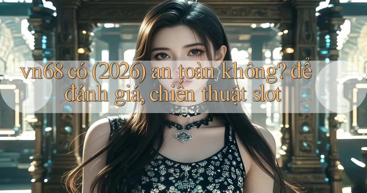 vn68 có (2026) an toàn không để đánh giá, chiến thuật slot